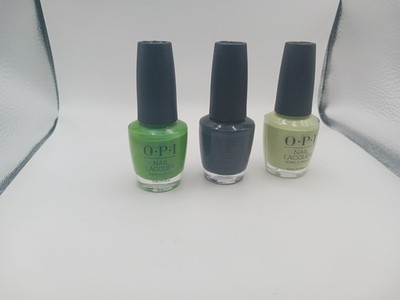 Set of 3 ~ OPI Nail Lacquer Polish 0.5 oz / 15ml ~ NEW 100% AUTHENTIC