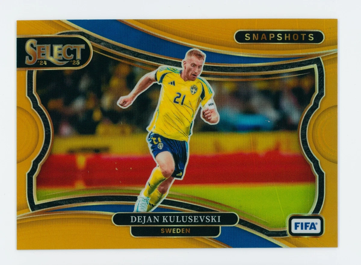Topps Finest UCL 2021-22 - Dejan Kulusevski Autographe /99 - Juventus