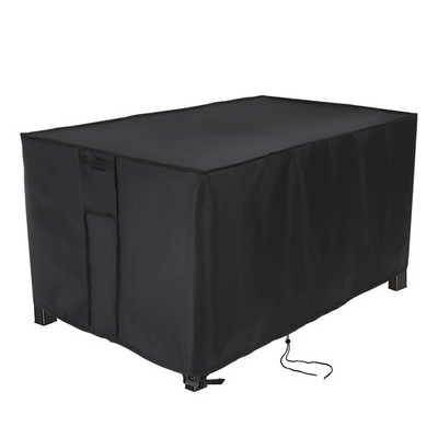 Best Onlyme Fire Table Cover Rectangle 44 Inch Waterproof Pit Rectangular, 420D