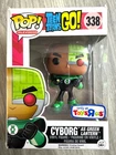 Funko POP! Cyborg Green Lantern #338 Teen Titans Go Toys R Us Exclusive Vinyl Fi
