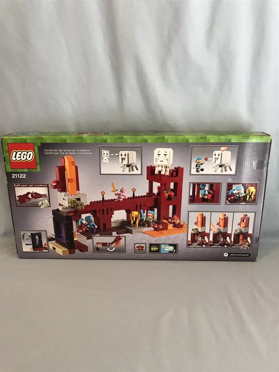  LEGO Minecraft The Nether Fortress 21122 : Toys & Games