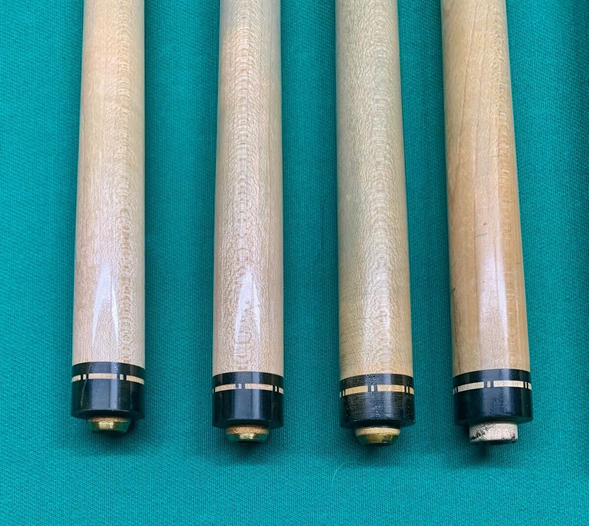 Vintage Richard Black Pool Cue with Four Shafts | eBay Vintage Richard Black Pool Cue with Four Shafts | eBay