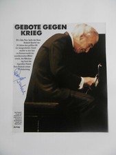 Dave Brubeck Jazz Autogramm signed 21x24 cm Magazinbild