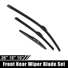 3pcs 18" 26" 10" Front Rear Windshield Wiper Blade For Honda HRV HR-V 2016-2022