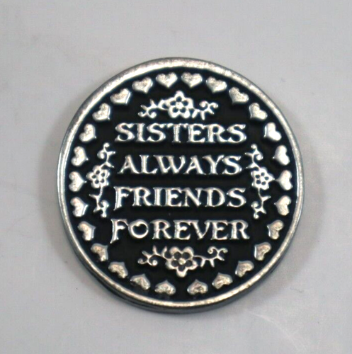 W2 Schwestern immer Freunde für immer TASCHENMARKE CHARM Kathedrale Kunst - Bild 1 von 3