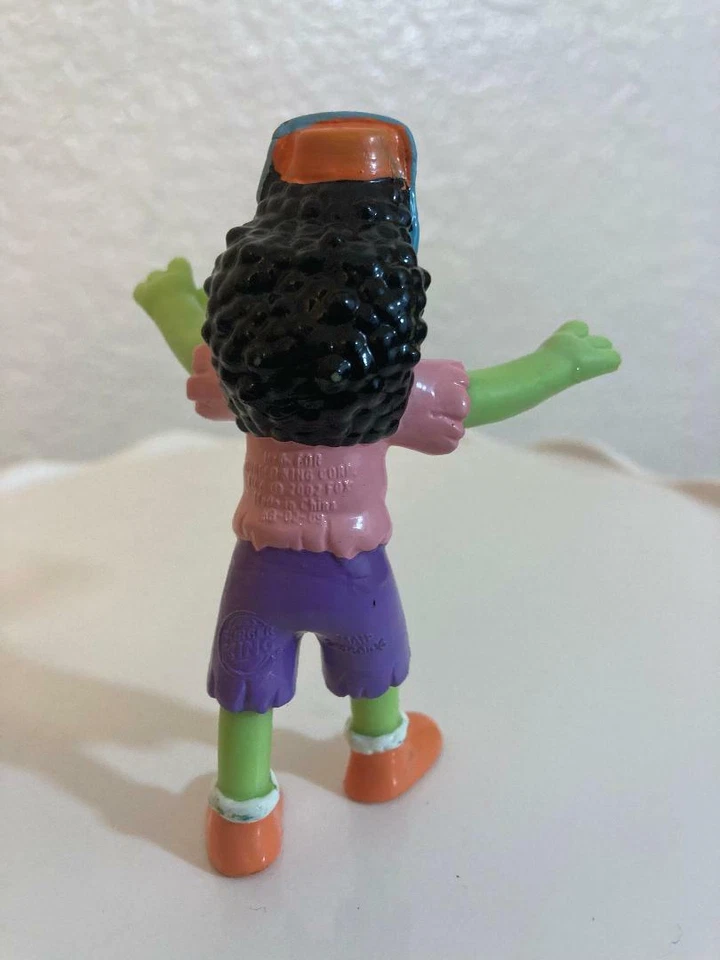 Burger King Simpsons Zombie Otto 2002 PVC Figura Fox Cake Topper Bus Driver Foto 2 de 2