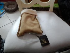 Fox Paw Hoppy faux sheepskin snow scraper 