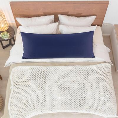 Lirex Set di 2 Federe in Raso 50x75cm, Protezione Capelli e Pelle & Antirughe, Chiusura a Busta,(Blu Chiaro