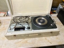 Retro Disco Decks Garrard Sp25 Studio Reel To Reel In Travel Case 1960s