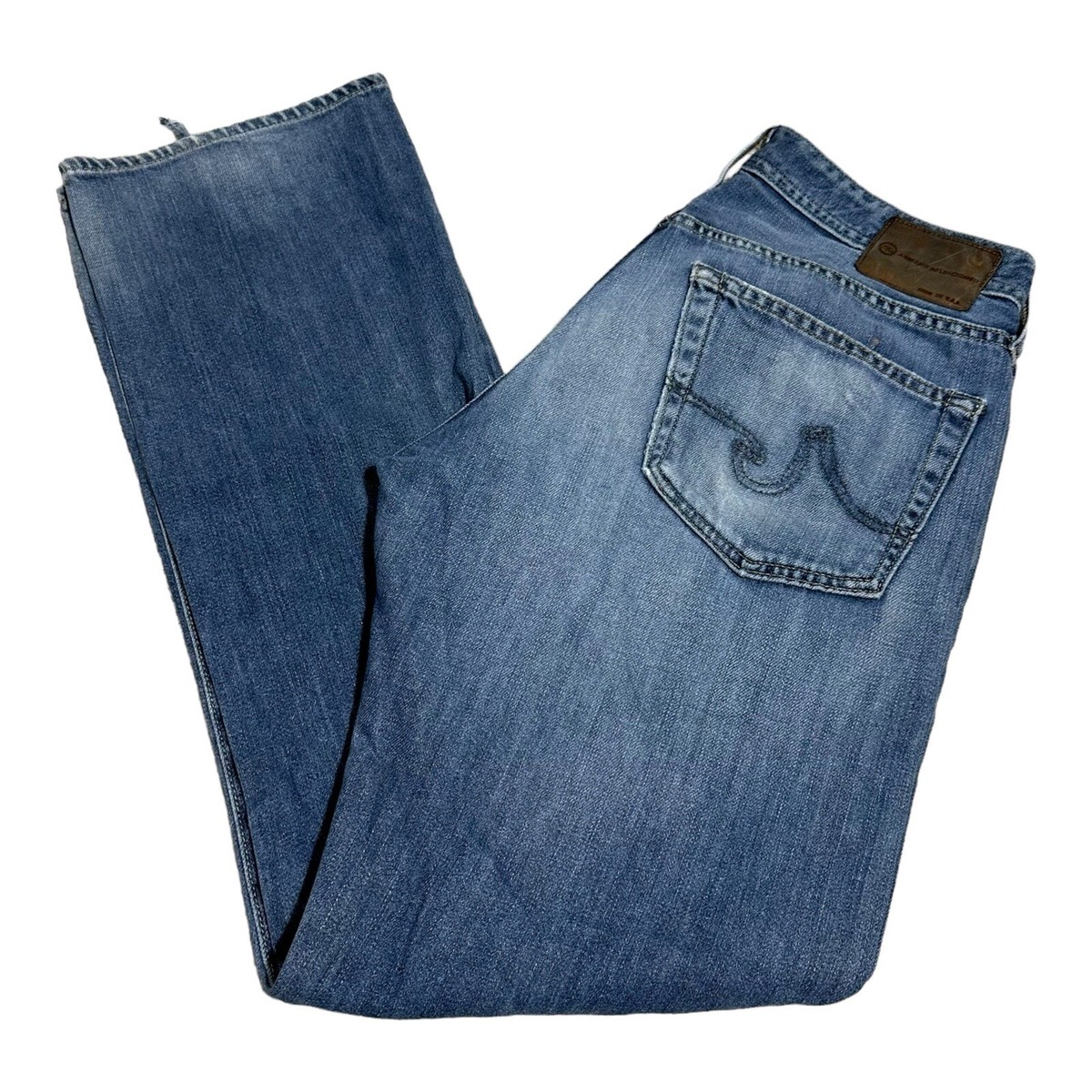 AG Adriano Goldschmied The Protege Straight Leg Blue Jeans Pants