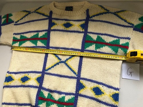 Jump Men Unisex Wool Shetland Winter Warm Jumper Size L - Bild 8 von 9