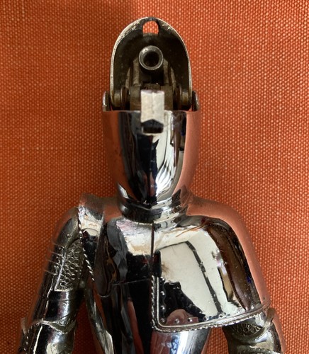 Vintage 1950s Chrome Hamilton Medieval Knight by Eric Wedermeyer Inc, - Picture 5 of 13