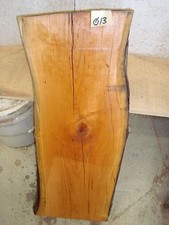 Q13  2 3/4" thick Live Edge wild black Cherry Slab rustic