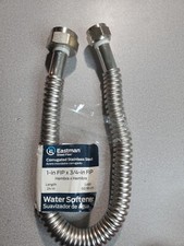 3/4 in. FIP x 3/4 in. FIP x 15 in. Stainless Steel Water Heater Connector