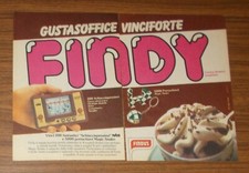 Rara Pubblicità POLISTIL Schiacciapensieri Portatile GAME & WATCH Clone 1982