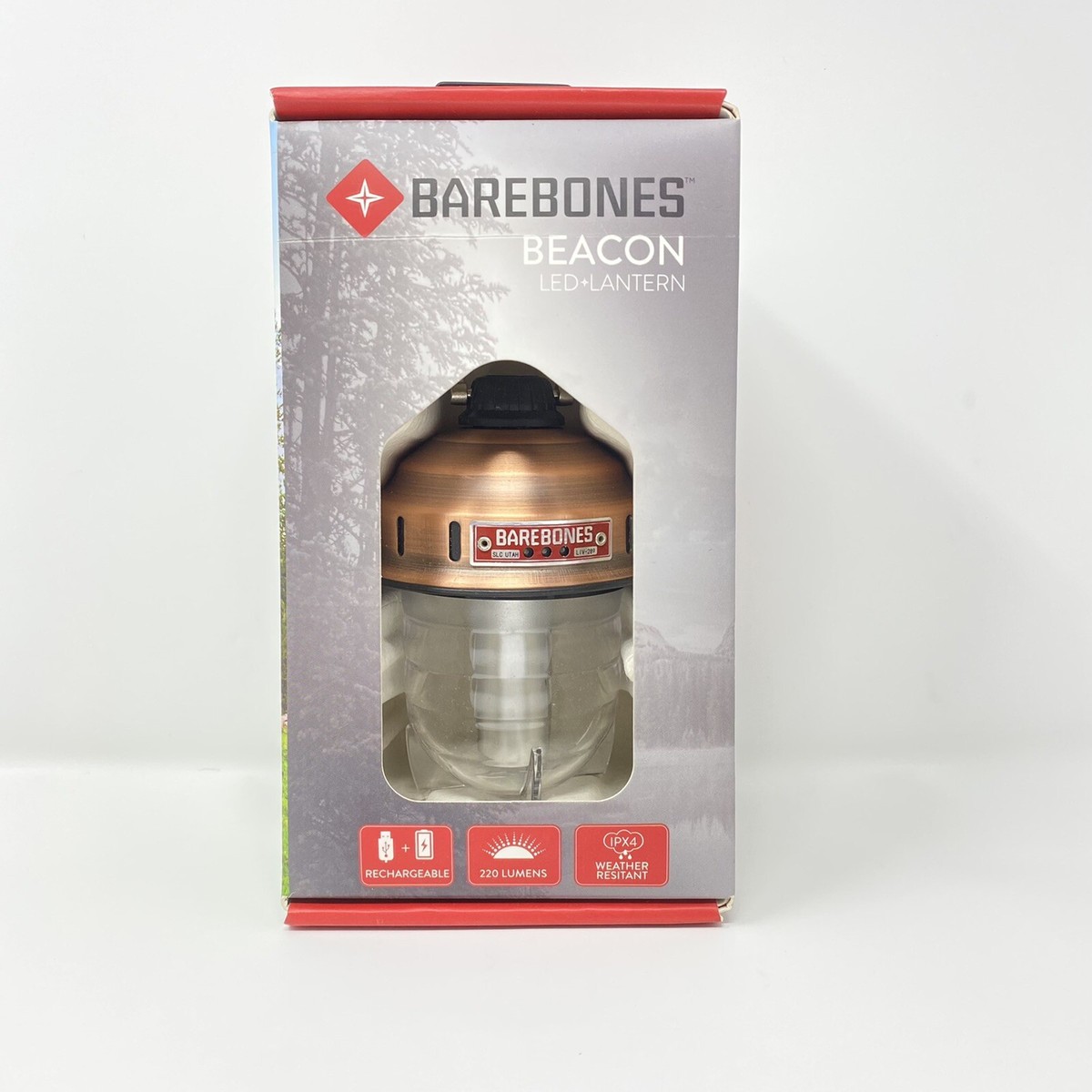 Barebones Living Beacon Light LED Lantern USB Camping Outdoors
