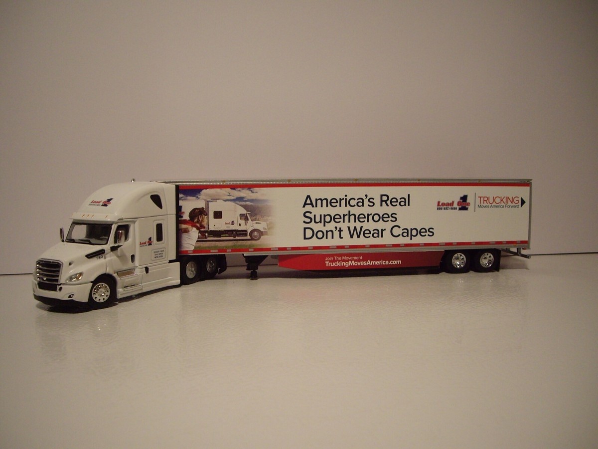 DCP 1/64 LOAD ONE FREIGHTLINER CASCADIA WITH HIGH ROOF