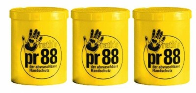 Rath Handschutzcreme PR 88 Creme abwaschbarer Handschuh Hautschutz Handcreme 3x1