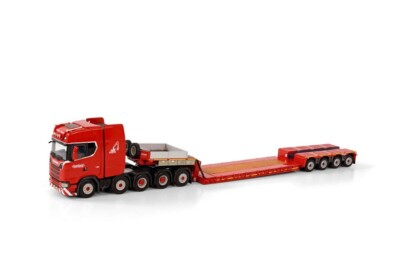 Scania S Highline CS20H Lowloader 4 Nooteboom Red Line WSI Models