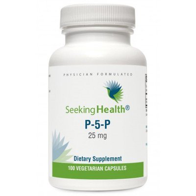 Pyridoxal 5-Phosphat (P-5-P) - 25 mg - 100 pflanzliche Kapseln - gesundheitssuchend 