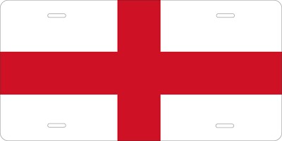 England Britain Flag 2 License Plate Custom Car Auto Bike Motorcycle Custom Tag