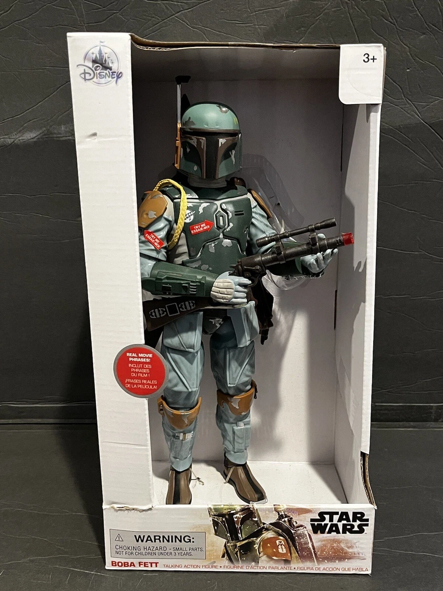 Disney Star Wars Boba Fett Talking Action Figure 13.5 Inches NIB