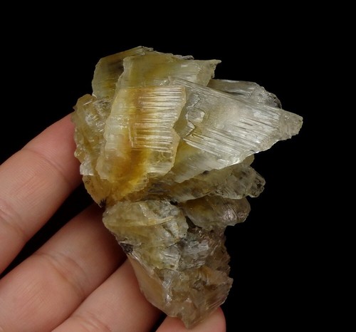 GYPSUM var. SELENITE -- TOP LW FLUORESCENT !!! Poland - Kuyavia - Dobrzyń /ph386 - Picture 15 of 21