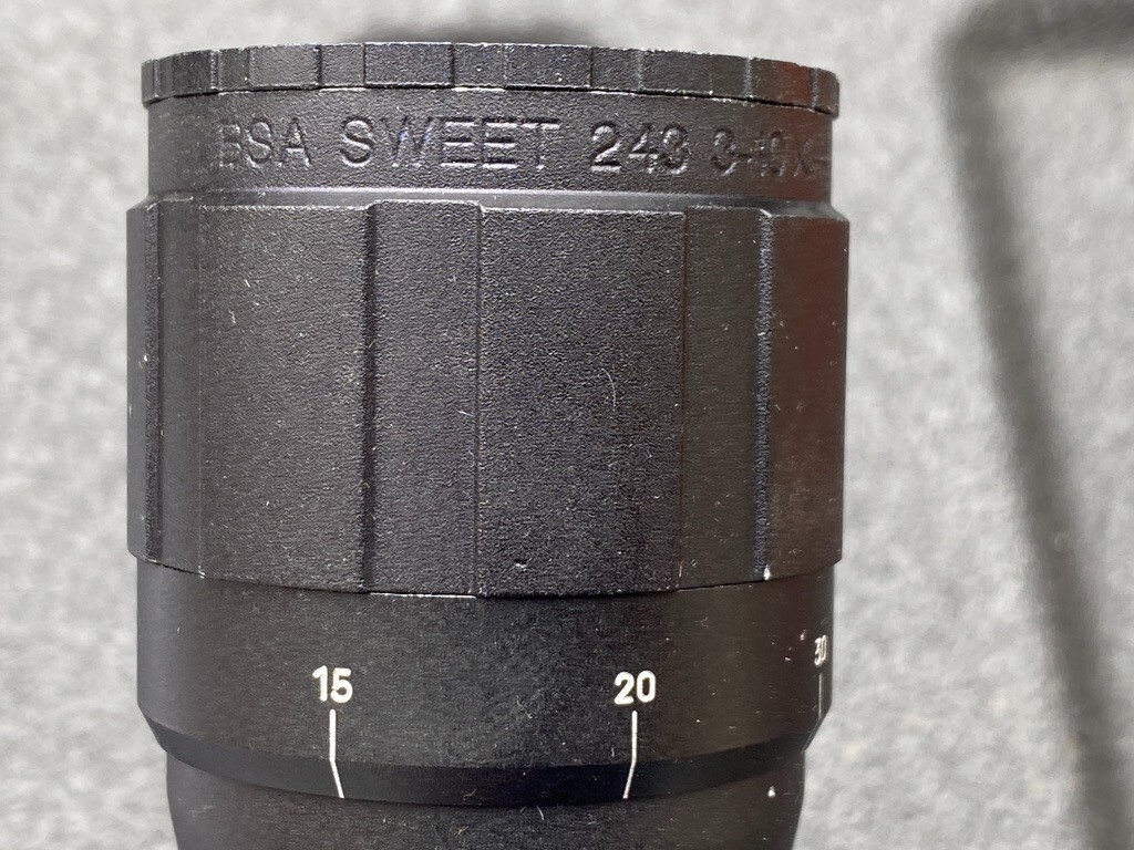 BSA Sweet .243 AO 39x40 30/30 Duplex 243 Scope New eBay