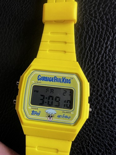 2024 Garbage Pail Kids Get A Grip Adam Bomb Official Casio Watch Only 50 Made - Picture 6 of 6