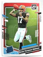 RATED ROOKIE CARD DORIAN THOMPSON-ROBINSON Browns 2023 Panini Donruss Optic #225