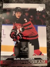 Olen Zelleeger  2022 team canada juniors pride of the program #73