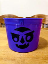 McDONALD'S 2023 Halloween Bucket Pail Classic Purple Boo Bucket HAPPY MEAL TOY