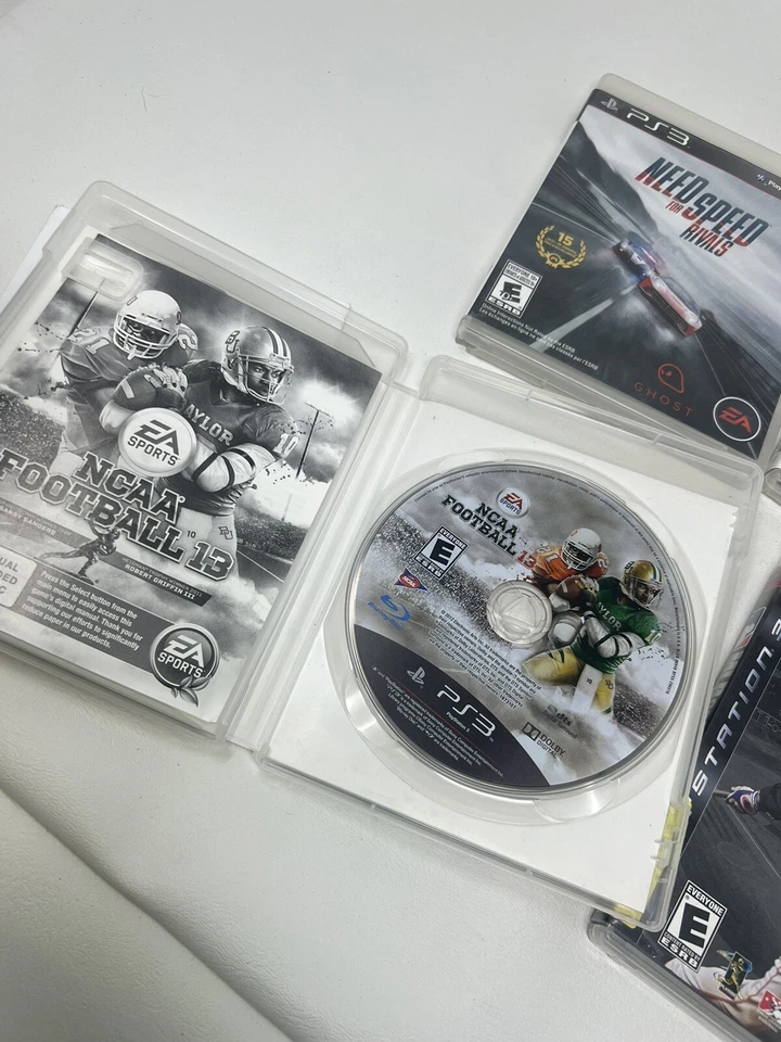 ЛОТ ИЗ 5 PS3 игр NCAA футбол 13; mlb 15; mlb 09; nhl 14; need for speed - Изображение 3 из 4