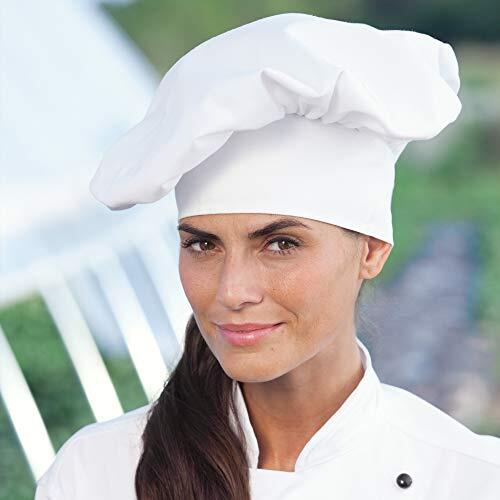 Unisex Poplin Chef Hat One Size Black - Imagen 3 de 5