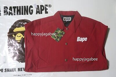 A BATHING APE Men's BAPE LOGO COACH JACKET ONLINE EXCLUSIVE A BATHING APE Men's BAPE LOGO COACH JACKET ONLINE EXCLUSIVE