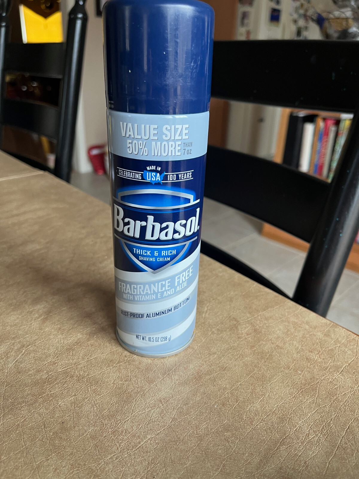 Barbasol Fragrance Free Thick & Rich Shaving Cream, Large 10
