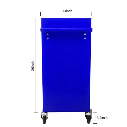 4 Drawers Rolling Tool Box Cart Chest Tool Garage Storage Cabinet with Wheels US - Picture 19 of 36