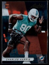 2017 Panini Absolute Spectrum Blue Charles Harris RC /499 Miami Dolphins #162