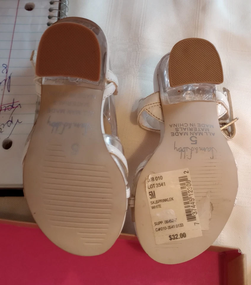 Zapatos de Boda/Vestidos Sam & Libby para Niños Pequeños 5T Nuevos en Caja Foto 4 de 4