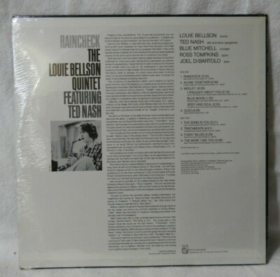 洋楽 The Louie Bellson Quintet Rain Check THE LOUIE BELLSON QUINTET 