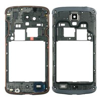 Samsung Galaxy S4 Active Gt-I9295 Mittel Cover GehäUse Rahmen Kamera Linse Blau