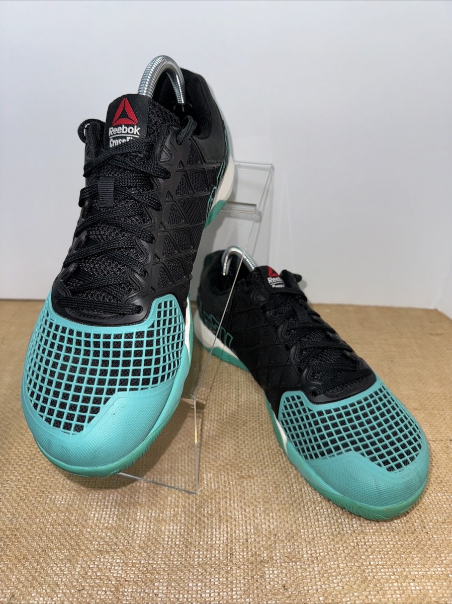 Reebok CF 74 CrossFit Gym Fitness Workout Shoes Black Green Men's