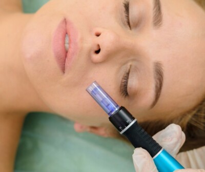 Microneedling Behandlung 2 ml Hyaluronsäure und Fruchtsäure-peeling 