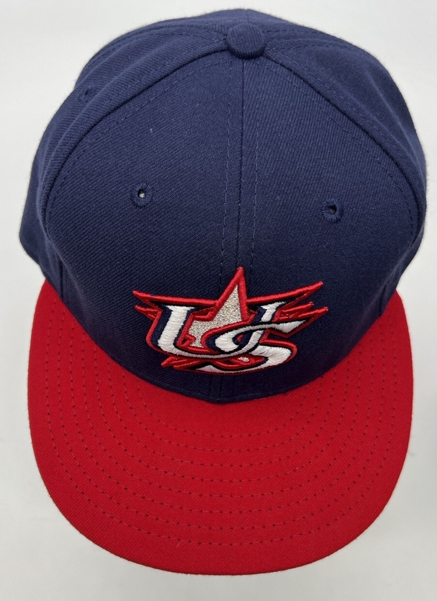 25SS WTAPS NEW ERA LARGE 7 1/2 59.6 ② New Era USA Baseball Fitted Hat 59FIFTY Size 7 1/2 Blue w