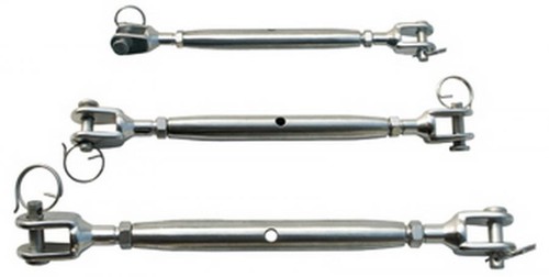 Tenditore Cavi In Acciaio Inox - Set Di 2, Con Gancio E Occhiello, Regolabile Fino A 160mm - Foto 13