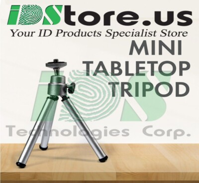 6 inch Mini Tabletop Tripod for Photo Digital Camera, Camcorder, Mini Projector