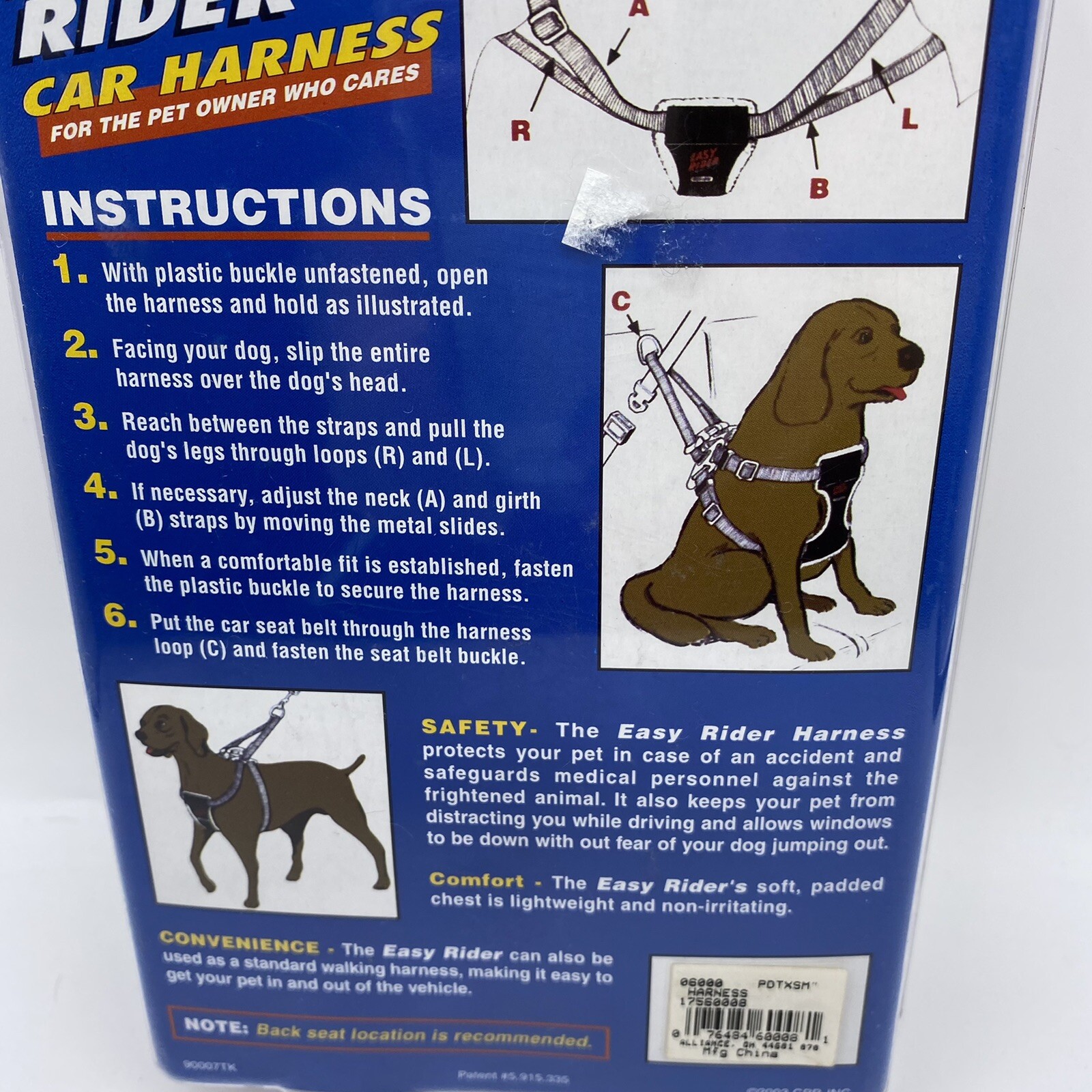 easy rider harness