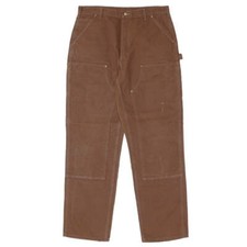 Vintage Carhartt B01-BRN Loose Original Fit Double Knee Workwear Pants Size 36