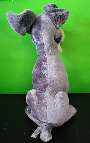Disney Store Lady and The Tramp 13” Tramp Plush Dog Stuffed Animal Gray - Picture 5 of 7