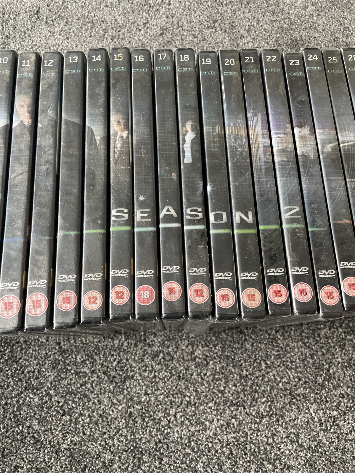 CSI Season 1 23 Episodes Season 2 23 Episodes & Season 3 6 Episodes BN